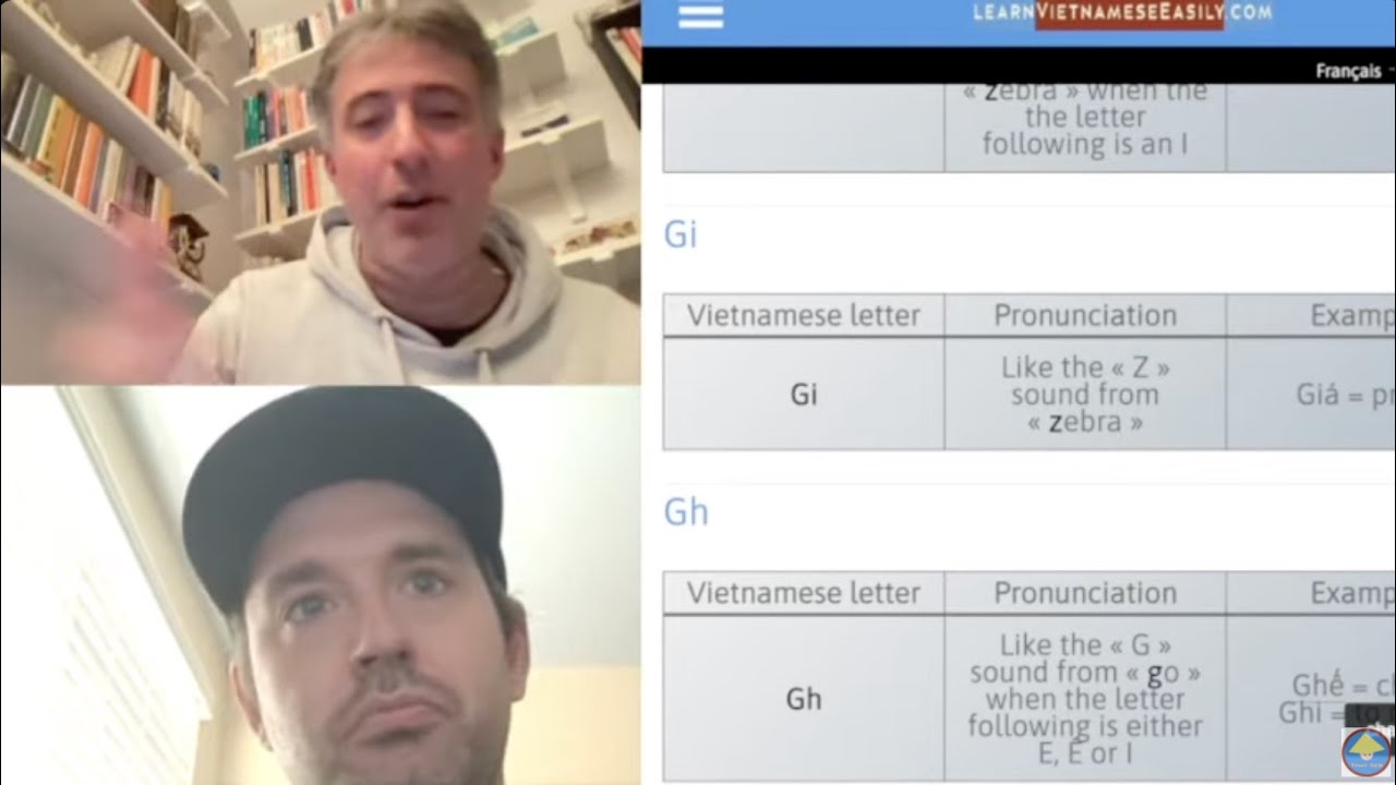 🔴 Pronouciation in vietnamese on livestream with uncle Seb and his nephew Sean