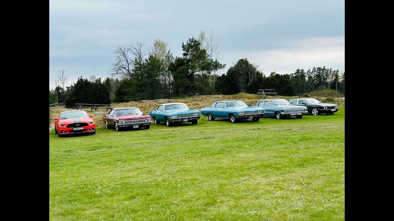 Säsongspremiär för Nifsta Classic Cars 1 maj 2025. 4K