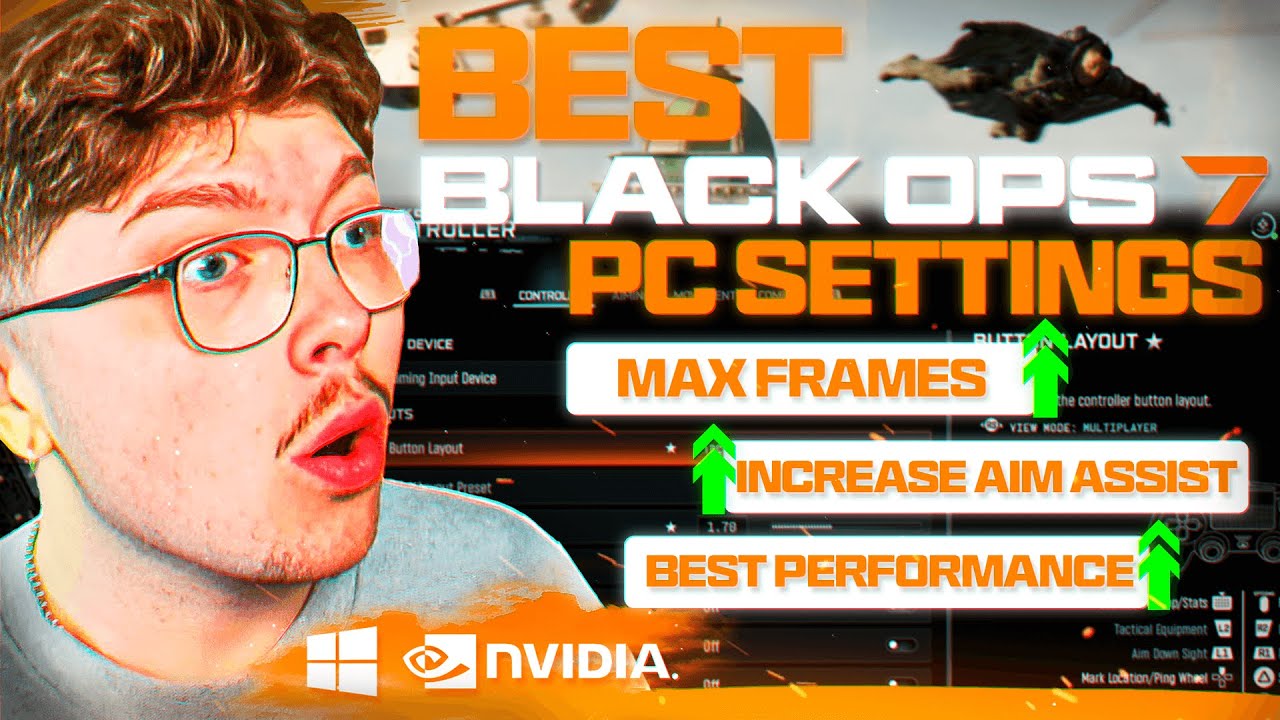 Увеличьте FPS и цельтесь лучше — МАКСИМАЛЬНЫЕ НАСТРОЙКИ ПК от Айдана для BO7! (Windows/NVIDIA/Гра...