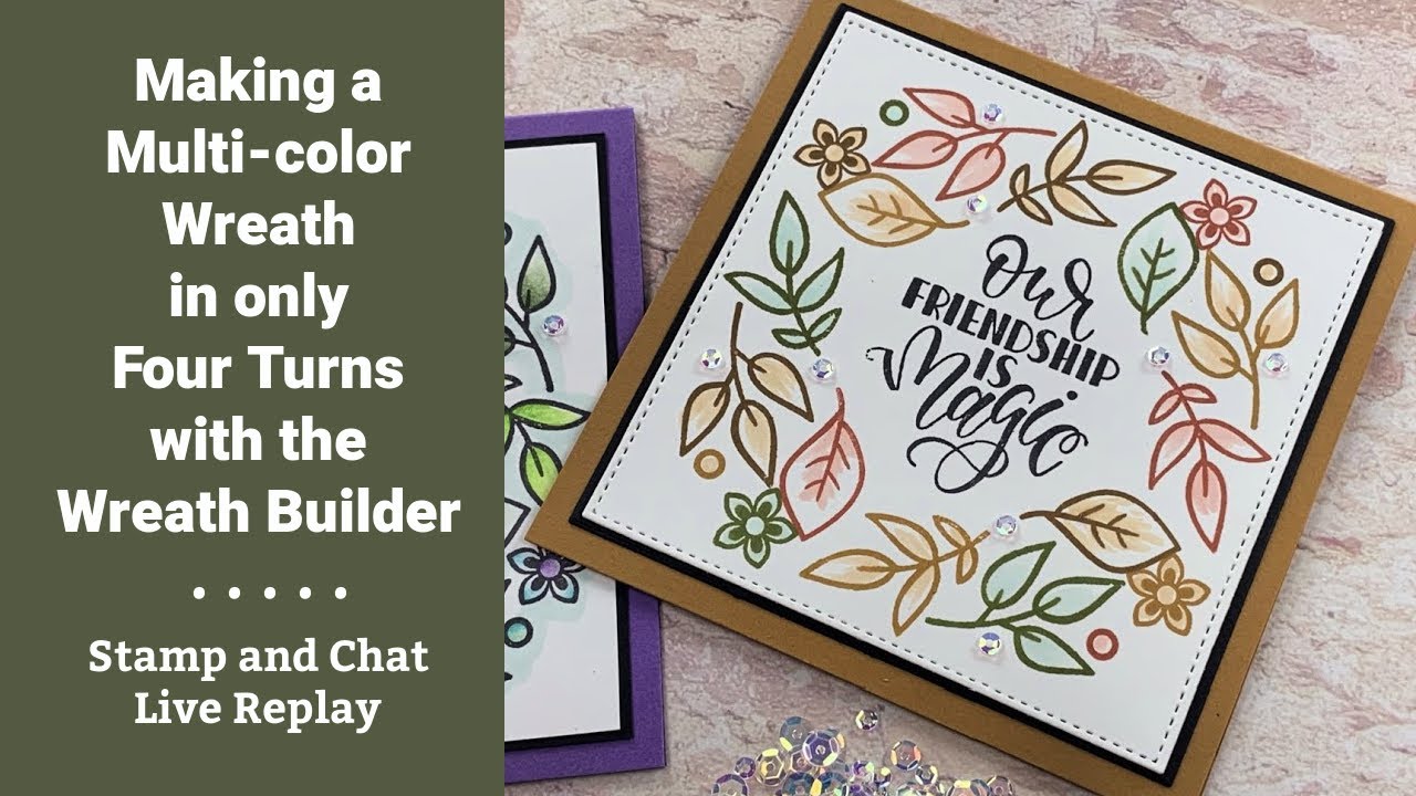 Making a Multi-color Wreath in Only Four Turns with the Wreath Builder