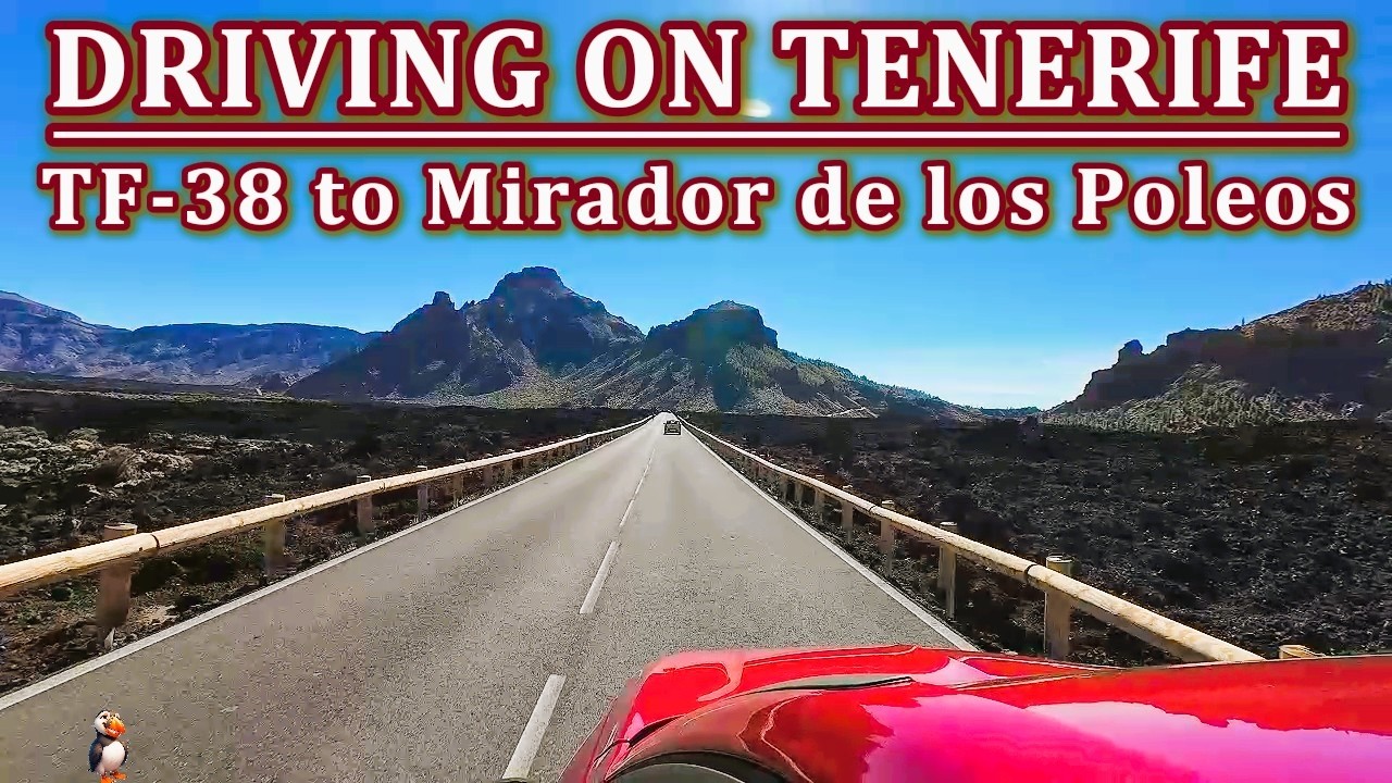 Breathtaking Drive Through Tenerife's Majestic Landscapes, TF-38