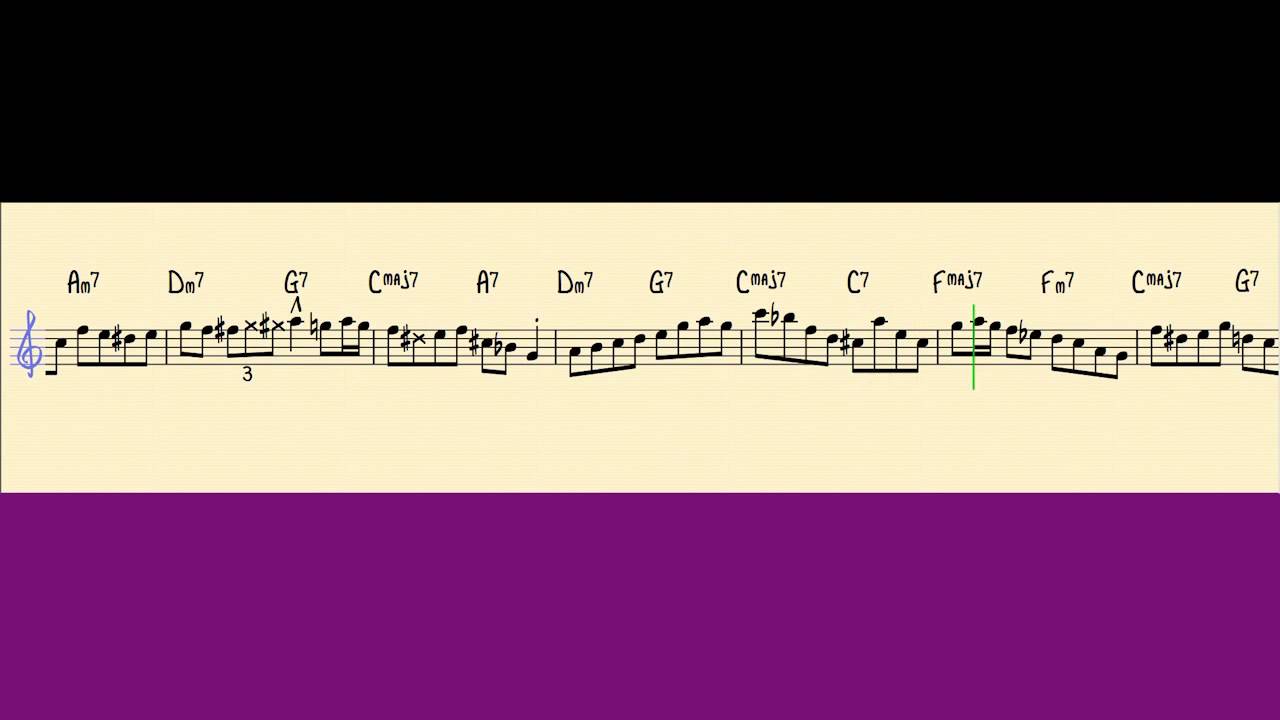 Buddy DeFranco Rhythm Changes Solo Transcription