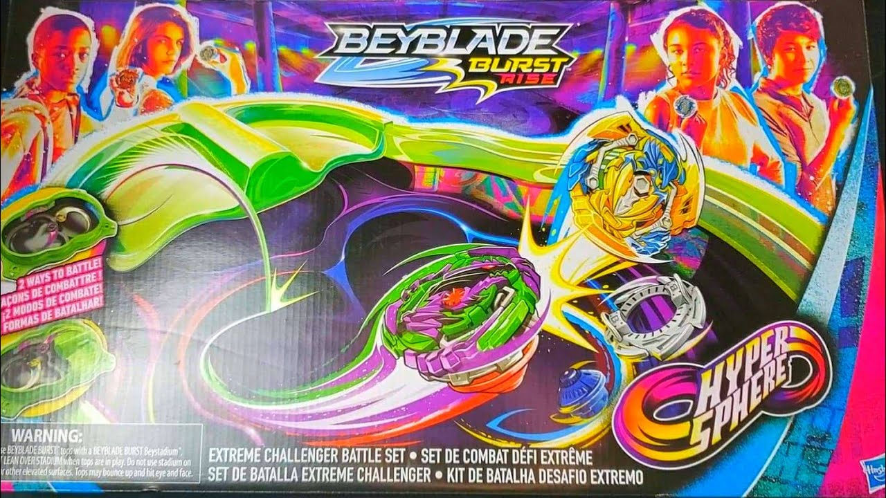 NEW BEYBLADE BURST RISE EXTREME CHALLENGER BATTLE SET UNBOXING!