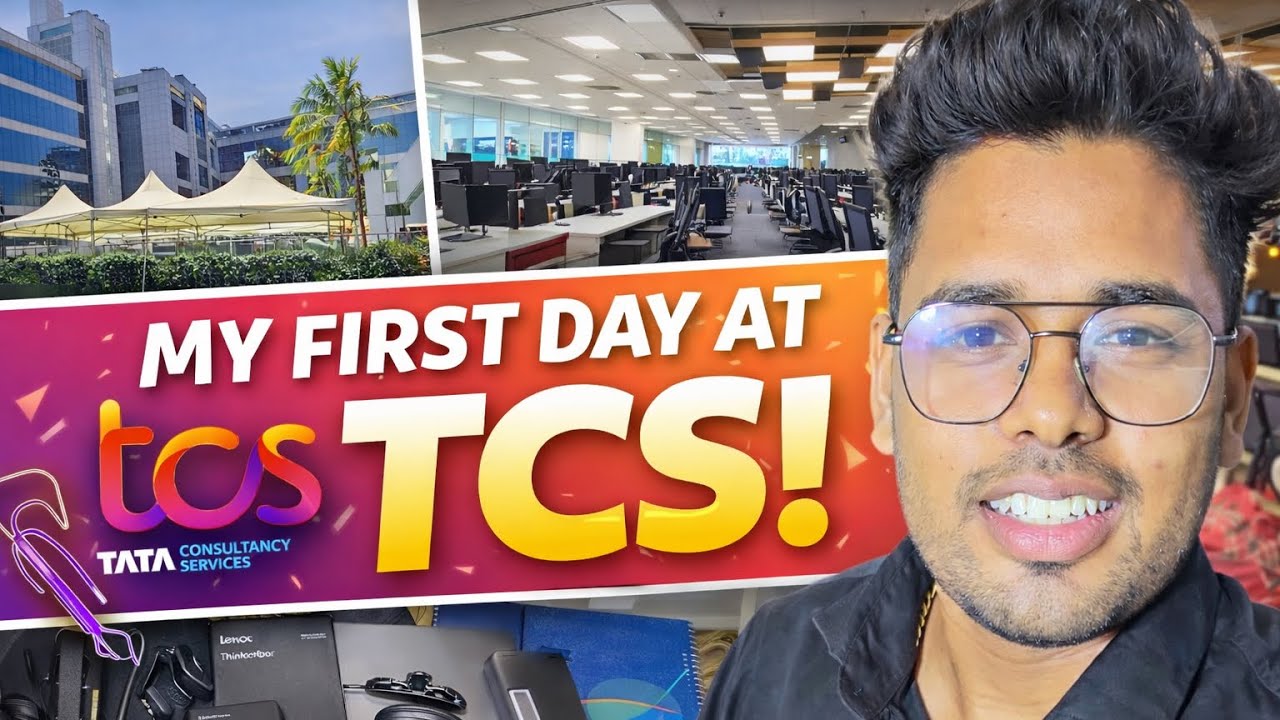 My First Day At TCS | TCS Onboarding Process | Joining Experience