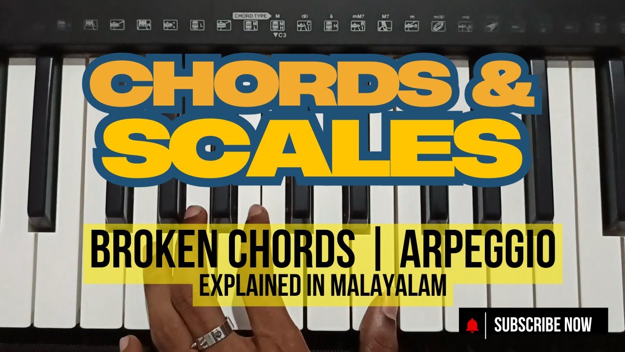 PIANO CHORDS TUTORIAL | BROKEN CHORDS | SCALES AND ARPEGGIO | PLUGGED Panda