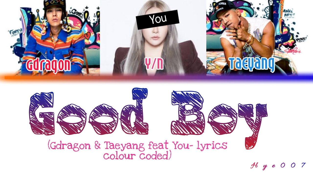 Karaoke Gdragon X Taeyang- 'GOOD BOY' [feat you]
