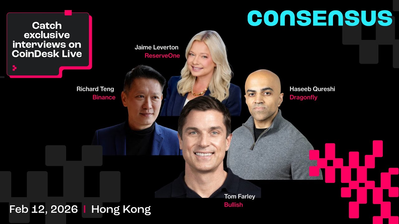 CoinDesk Live at Consensus Hong Kong 2026 | Day 2