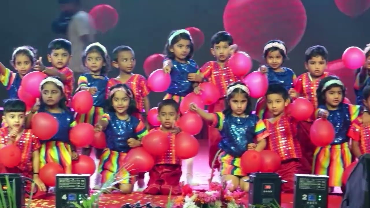 Balloons & Giggles Galore 🎈 | Nursery & LKG Dance | IPS Kalarava 2025–26