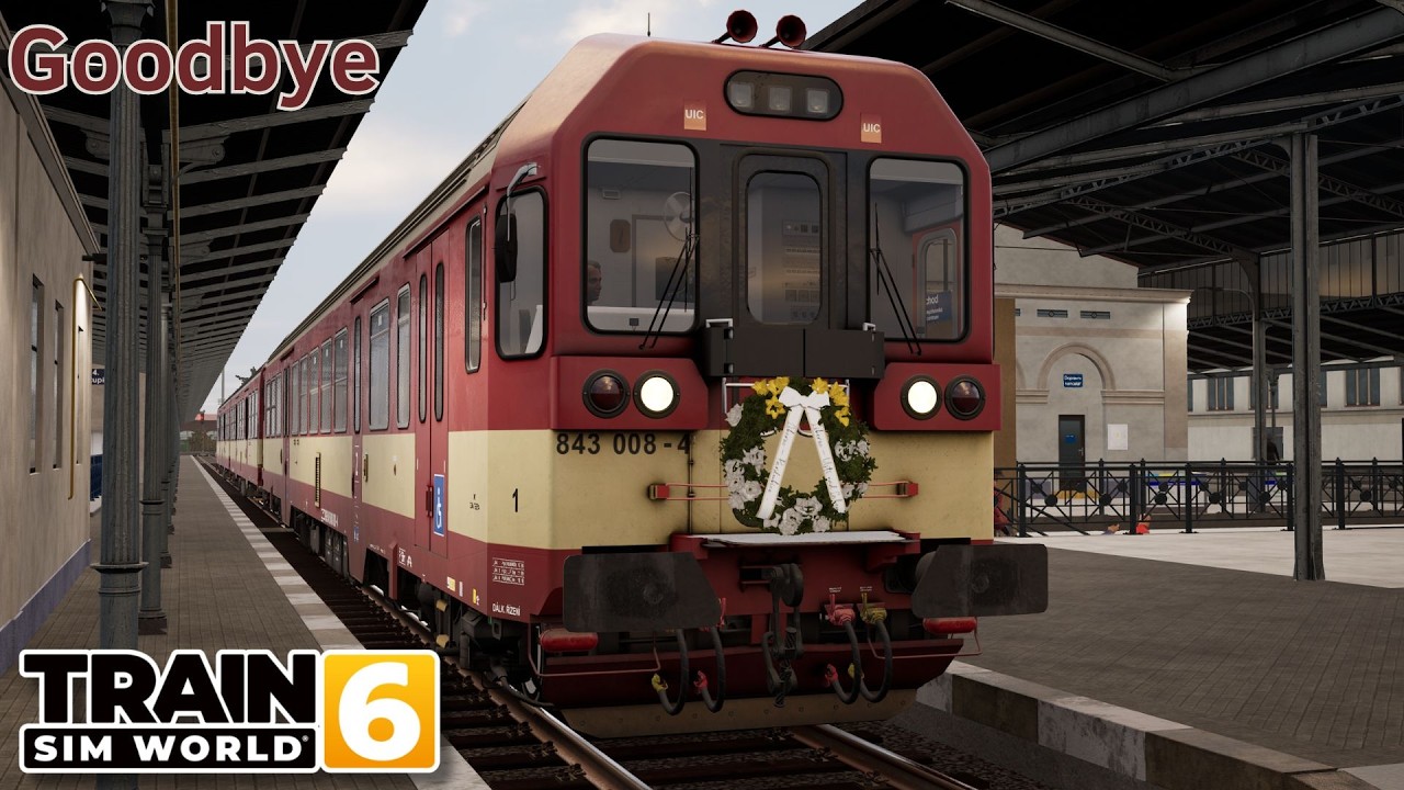 Goodbye - Liberec - Stará-Paka - Class 843 - Train Sim World 6