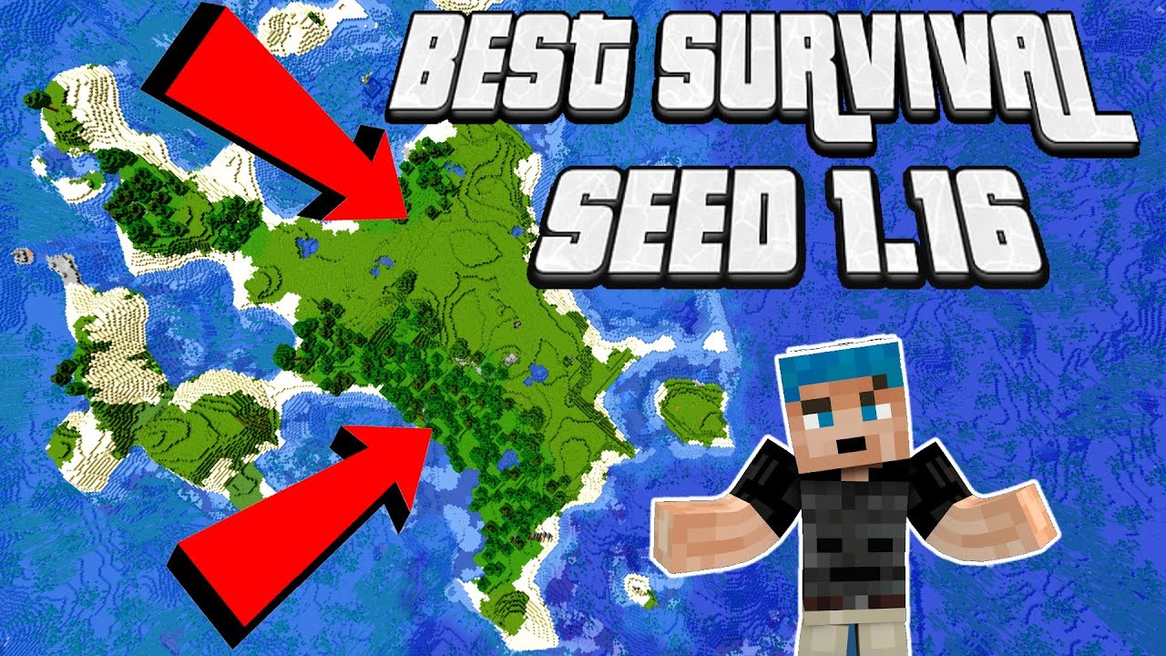 BEST SURVIVAL SEED IN MINECRAFT 1.16