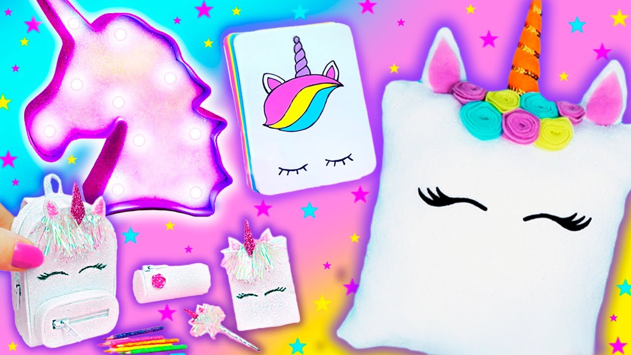 7 DIY de Unicornio 🦄 Manualidades Fáciles que Vas a Querer Hacer!