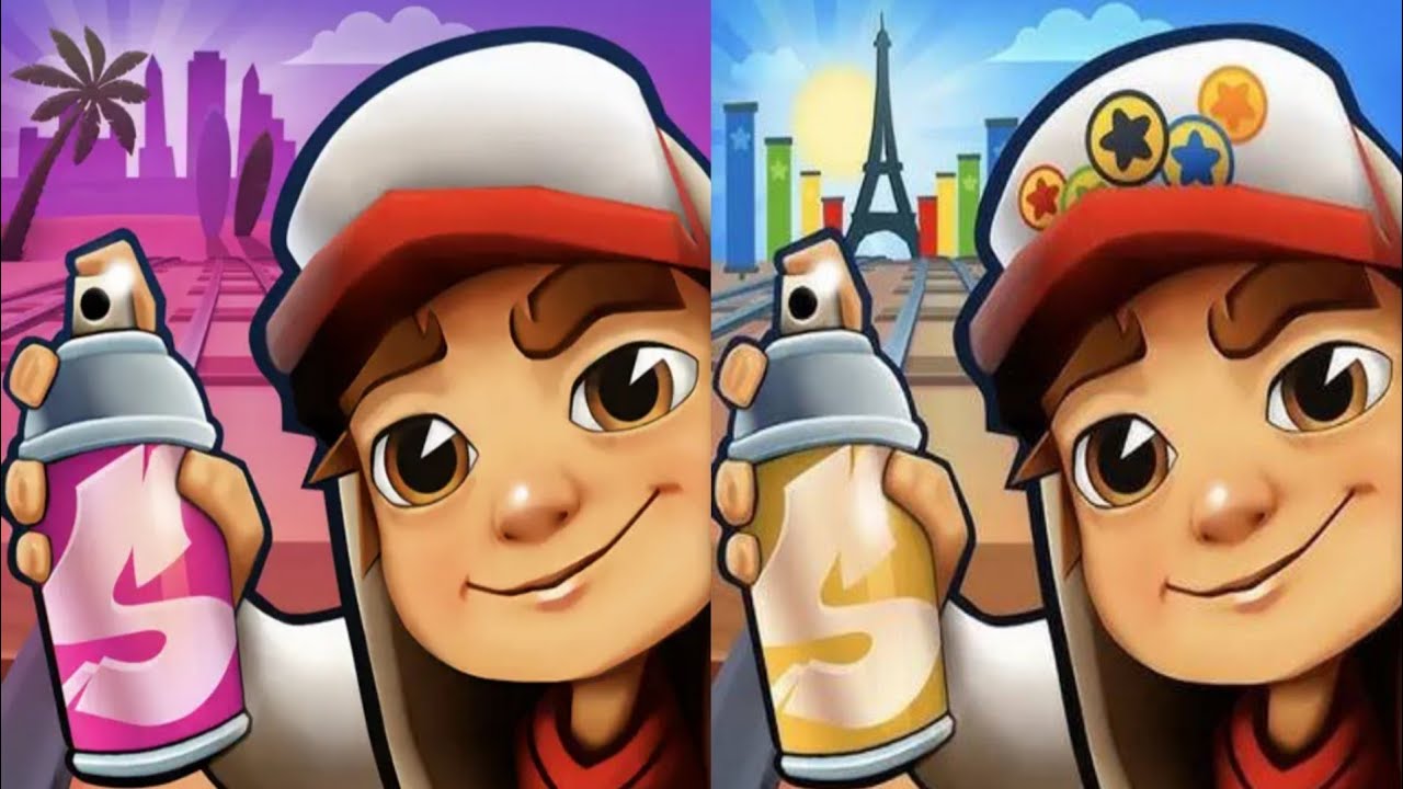 Subway Surfers : Aloha Hawaii 2025 🆚 Paris Summer Games 2024 Maps Comparison 