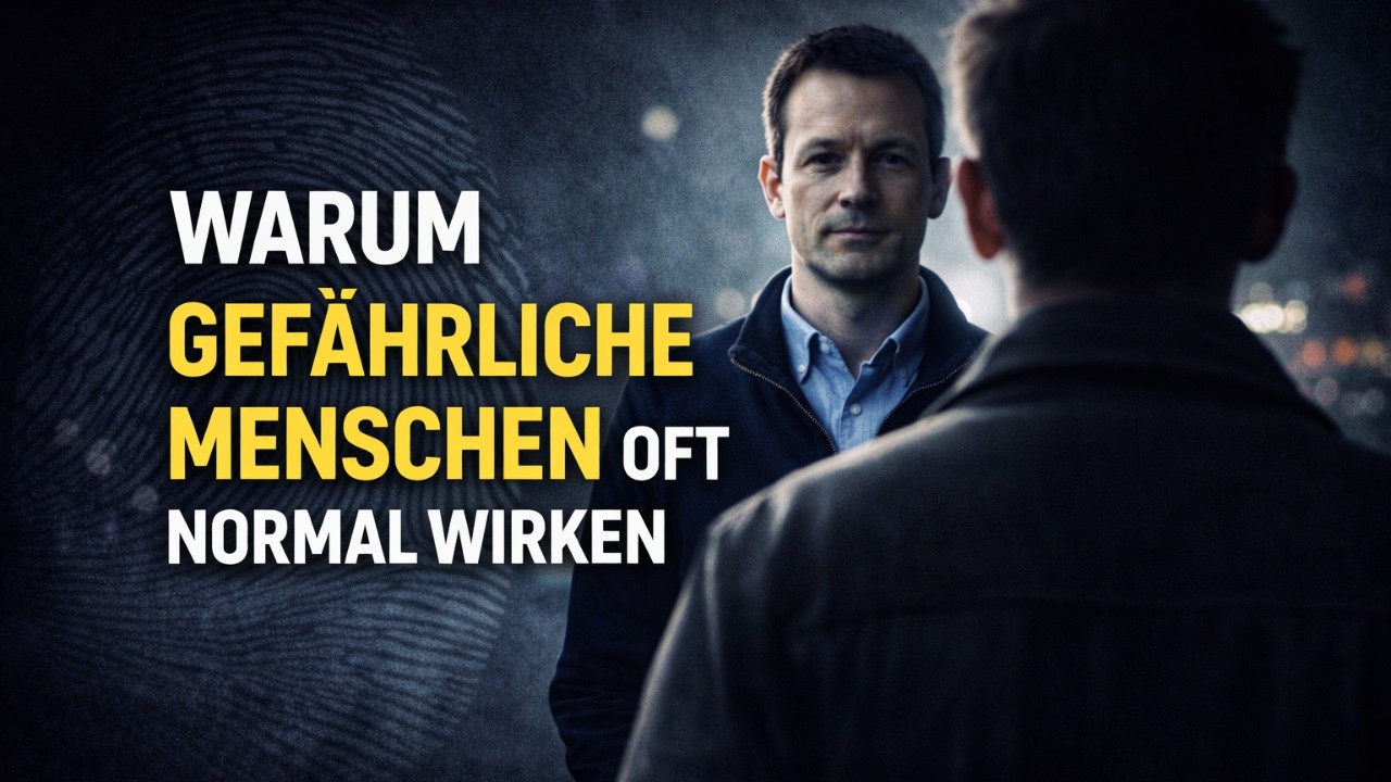 Gefährliche Menschen wirken oft normal – Die unbequeme Wahrheit der Kriminalpsychologie