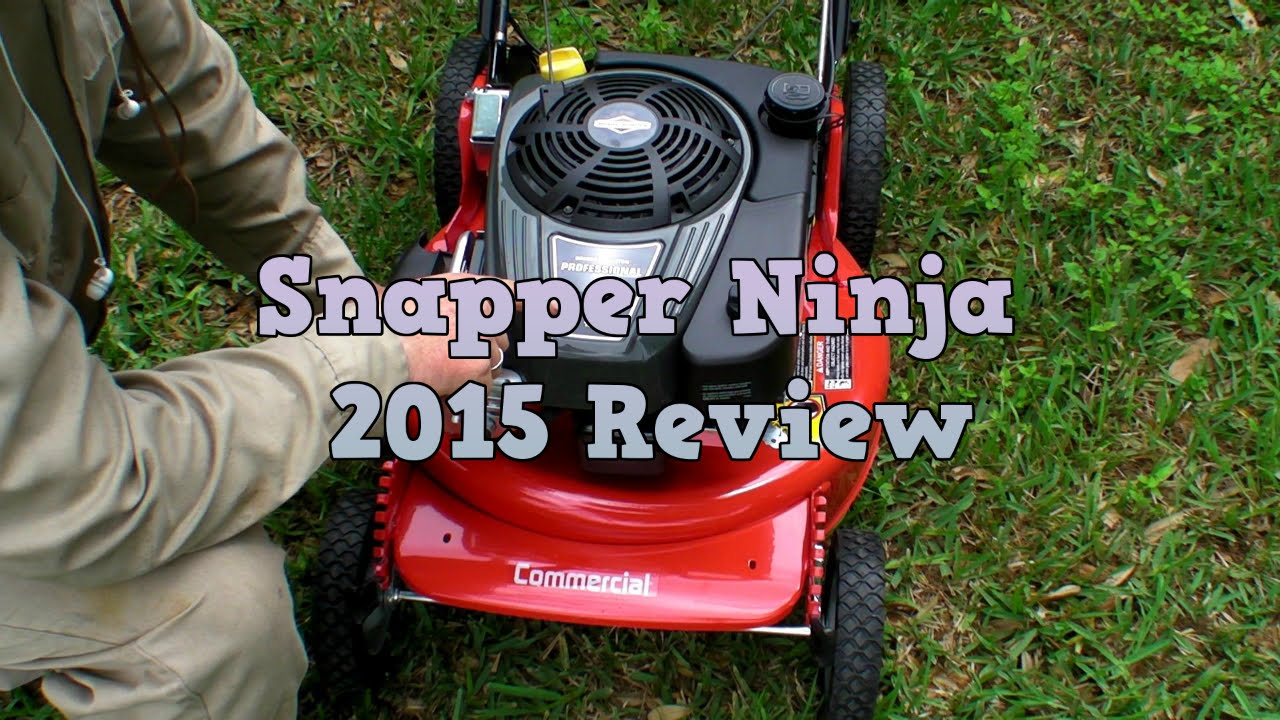 Snapper Ninja Professional Mower 2015 Review
