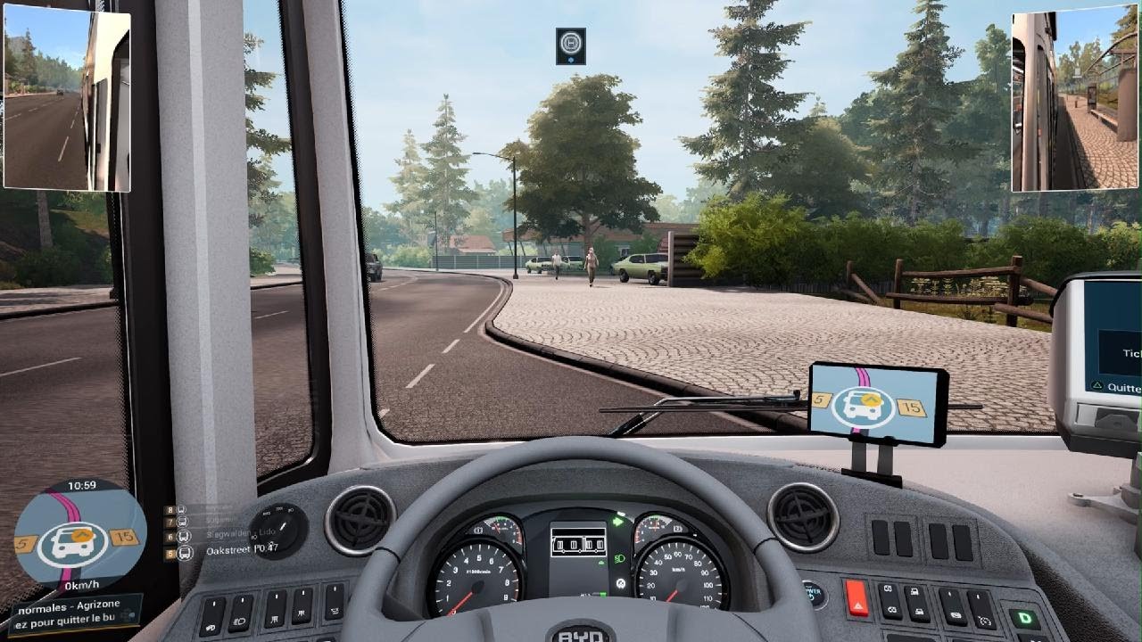 Bus Simulator 21 Next Stop petit tour dans la ville