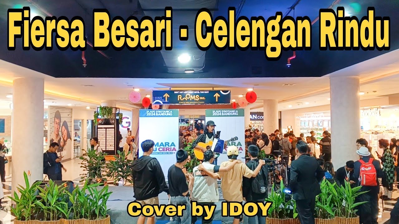 Fiersa Besari - Celengan Rindu | Cover by IDOY at Asmara Wibu Ceria Vol 2 (d'botanica Mall)