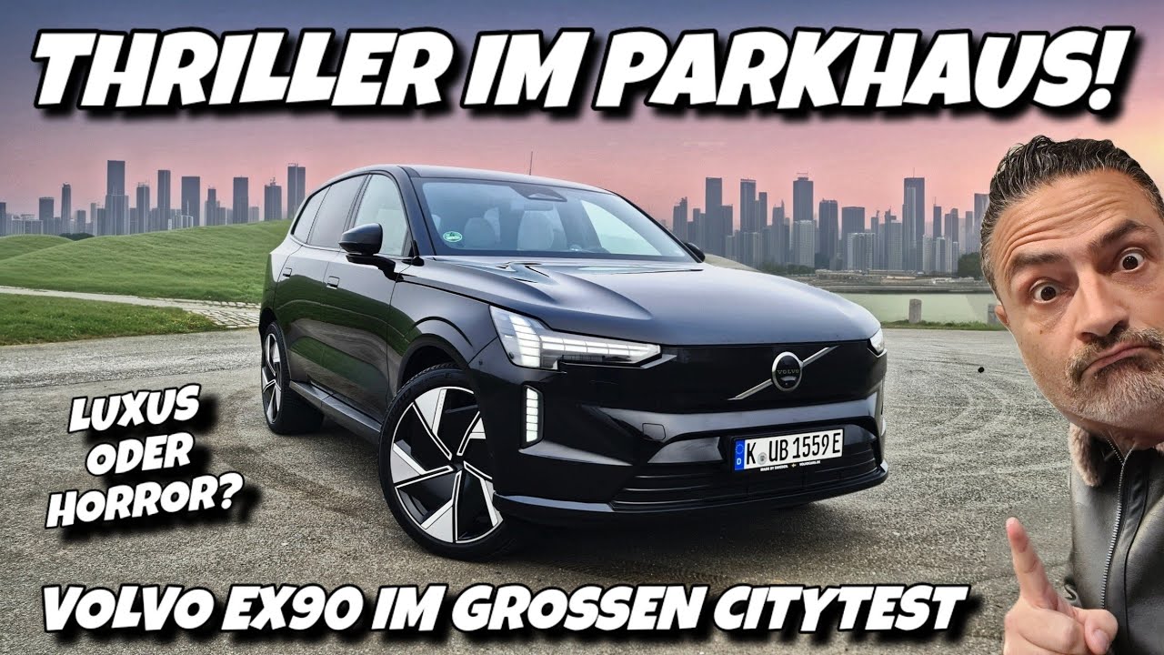 Volvo EX90 Elektroauto Citytest & Großes Review #ev #suv #car