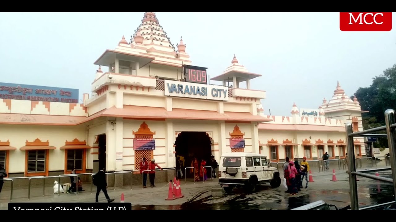 Varanasi City Railway station video