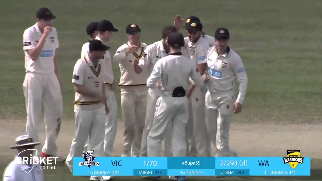 Highlights: Sheffield Shield final, day five
