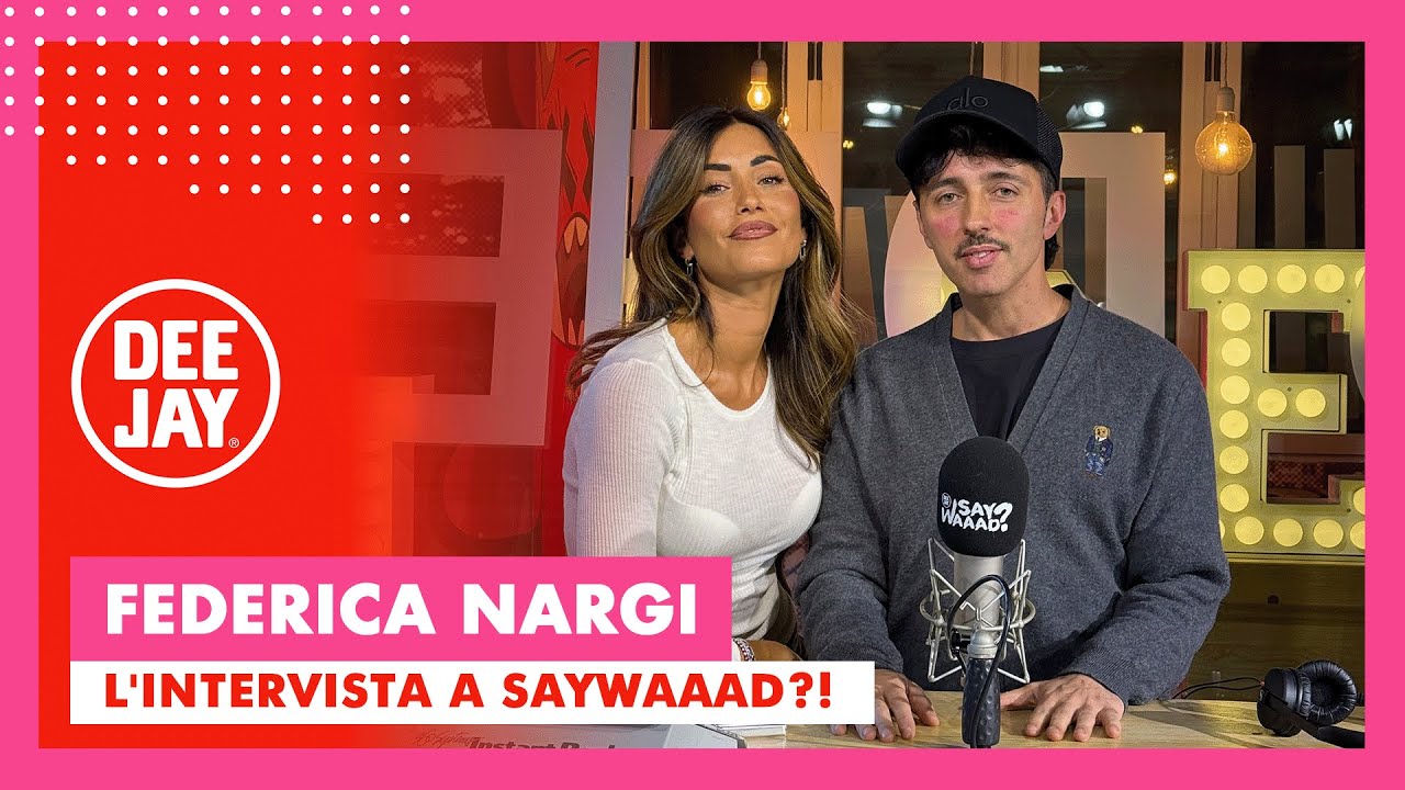 Federica Nargi a Say Waaad per la nuova stagione di 