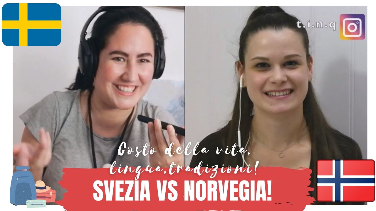 🇸🇪 Svezia VS Norvegia 🇳🇴: costi della vita, persone & tradizioni con TheItaloNorwegianQueen  | PT.2