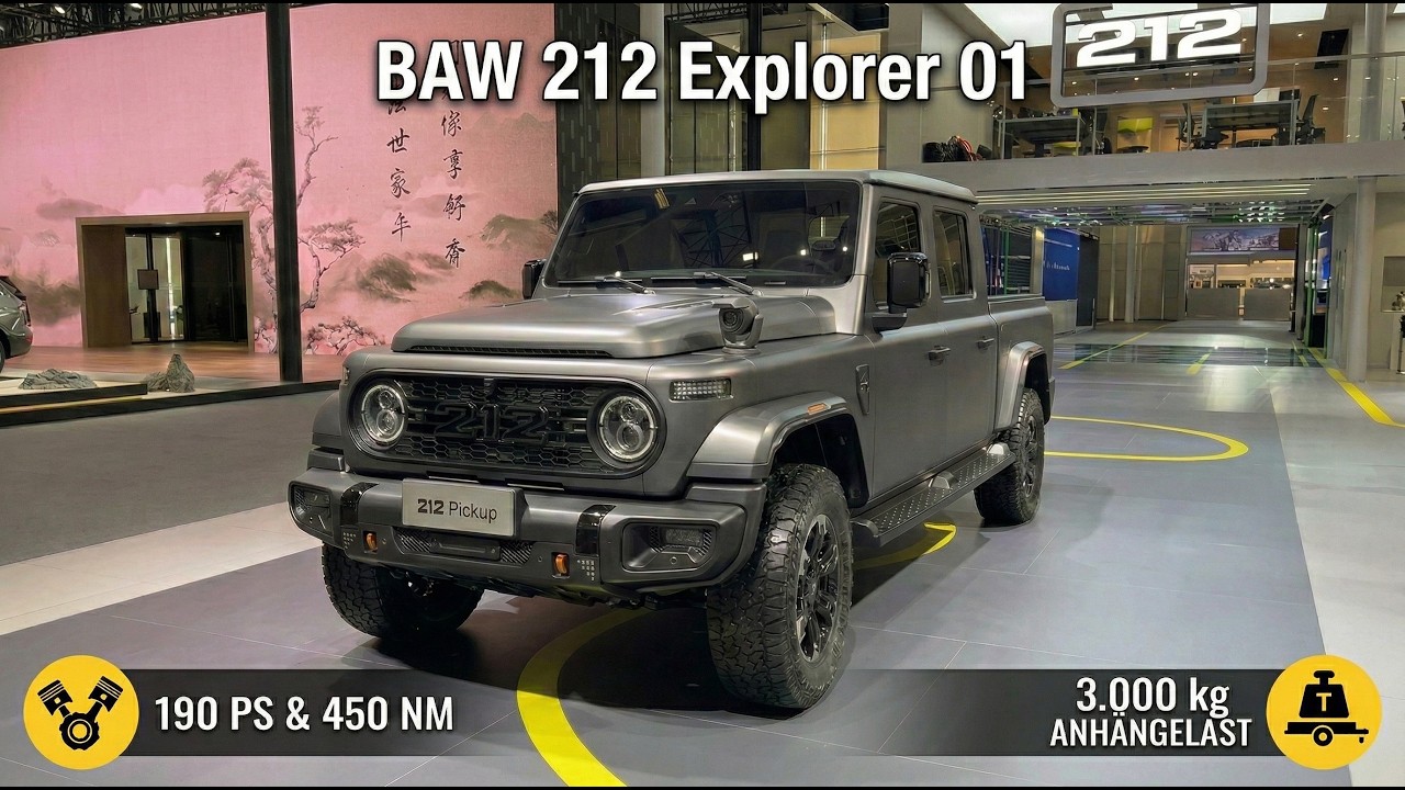 2026 BAW 212 Explorer 01 Pickup: 5,47 m Offroad-Truck