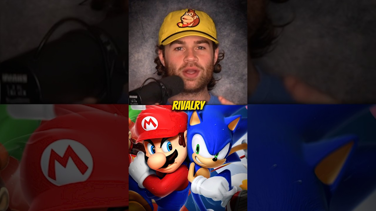 The Rivalry is BACK! #supermario #sonicthehedgehog #sega #nintendo #videogames