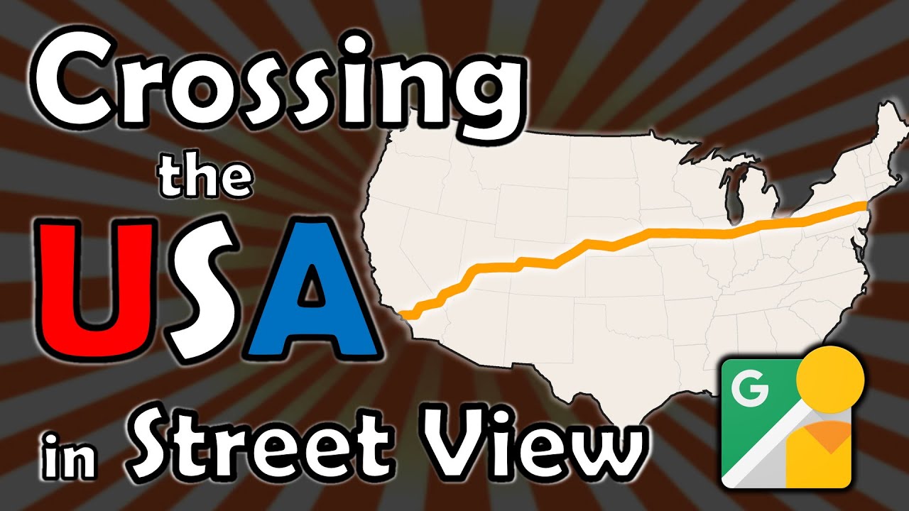 I crossed the USA in Google Street View