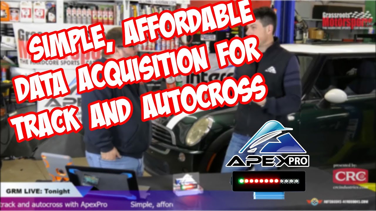Simple, affordable data acquisition for track and autocross with ApexPro