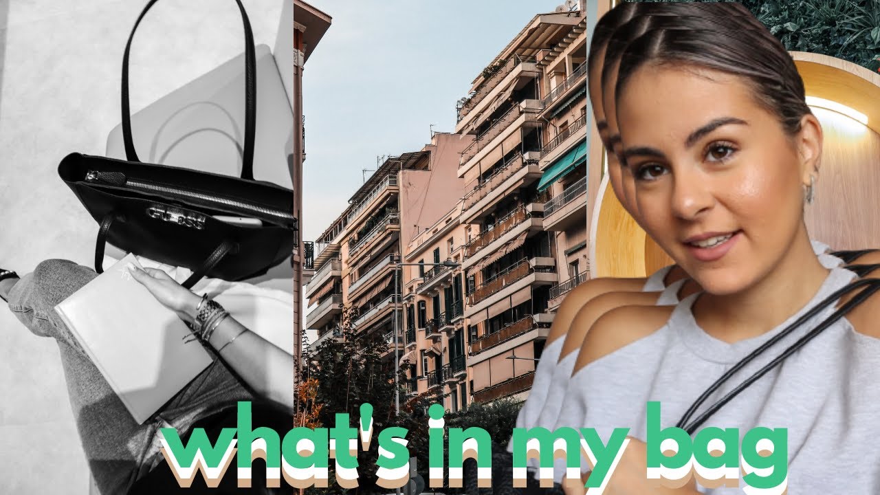 What's in my bag | Φοιτήτρια Edition | Elena Paliou