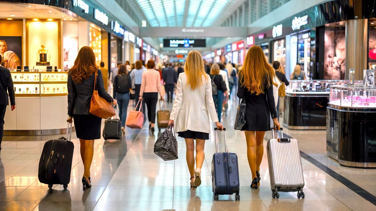 Basel Airport Walking Tour multi country EuroAirport 🇨🇭🇫🇷🇩🇪 ✈️
