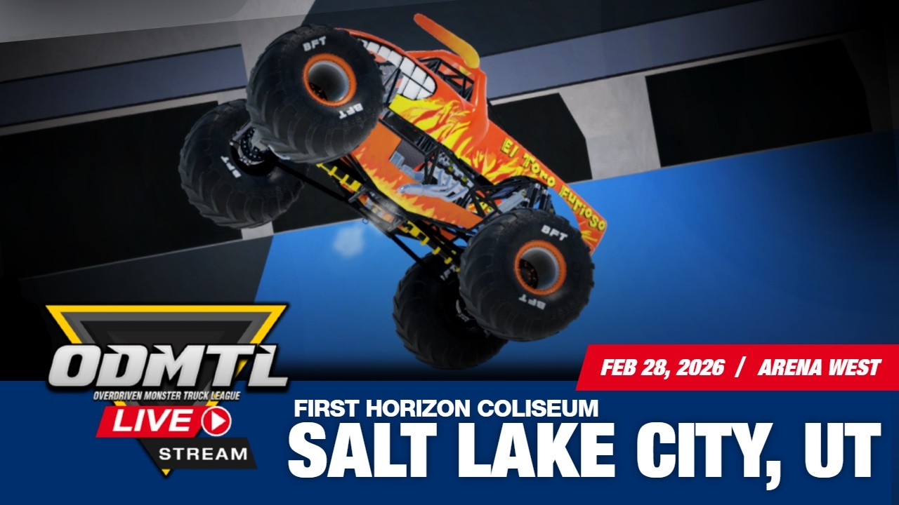 LIVE: SALT LAKE CITY, UT // OVERDRIVEN MONSTER TRUCK LEAGUE