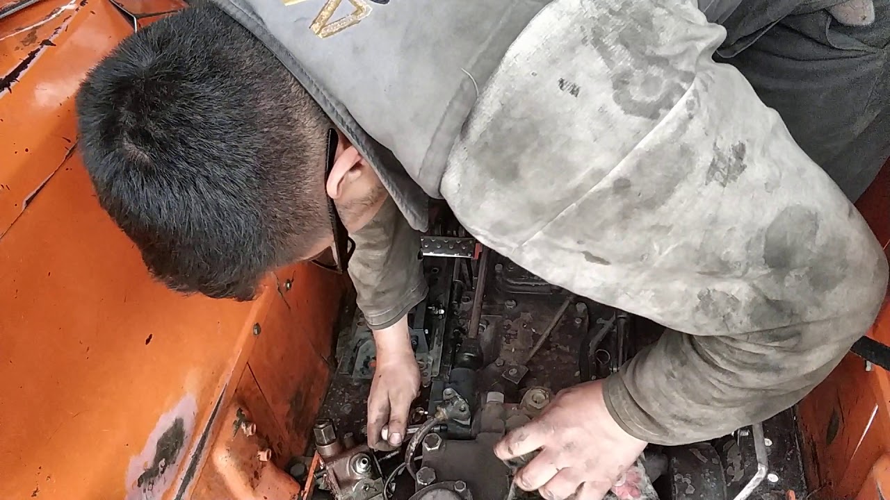 Fiat 640 traktör -4 Çıkışlı Tamper Valfi yaptık