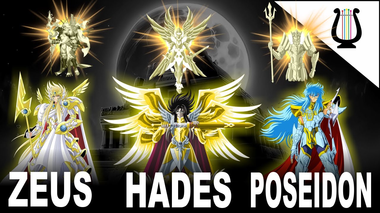 El ORIGEN de las Armaduras Kamei de Zeus, Poseidon y Hades - Caballeros Zodiaco / Saint Seiya