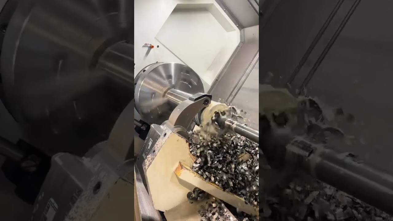 Deep hole drilling and boring process