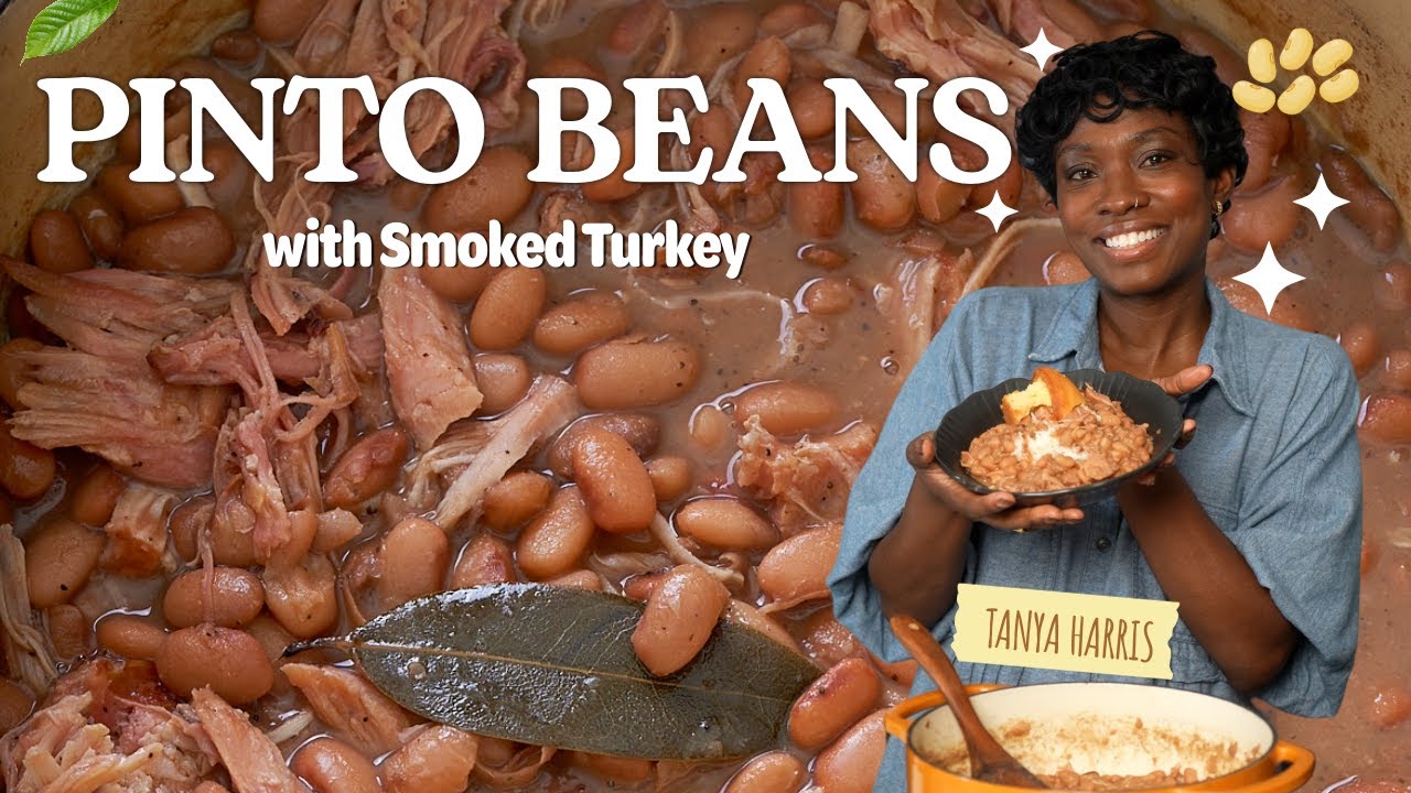 Pinto Beans Recipe (with Smoked Turkey) - One Pot Comfort Food