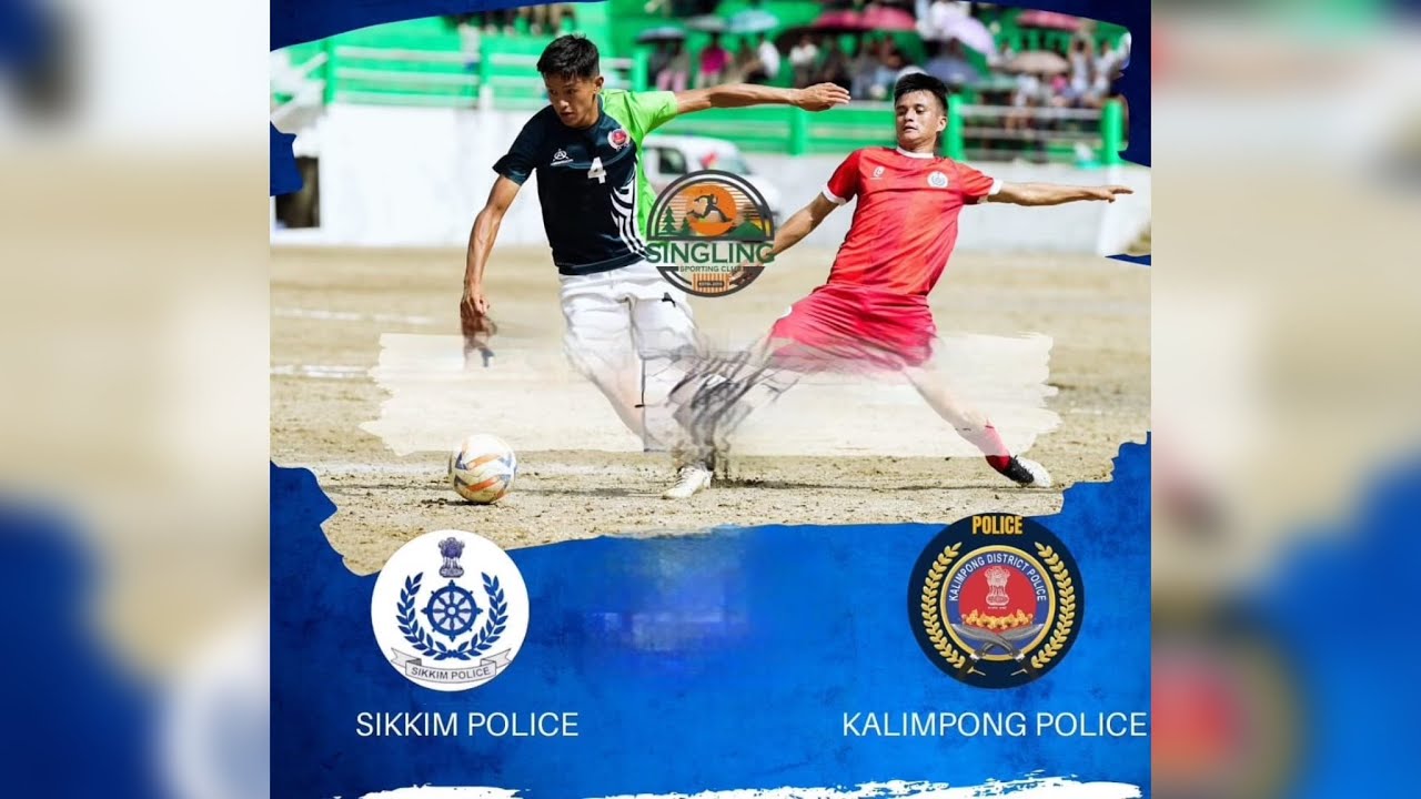 Highlight Match Played Between Sikkim Police V/S Kalimpong Police At Soreng Play Ground