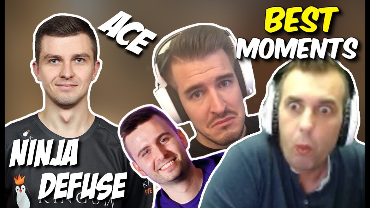 IZAK, EASY I SAJU VS. NINJA DEFUSE, FURLAN ACE, GRUBY 1vs3, BOŻYDAR VAC SHOT - CSGO BEST MOMENTS