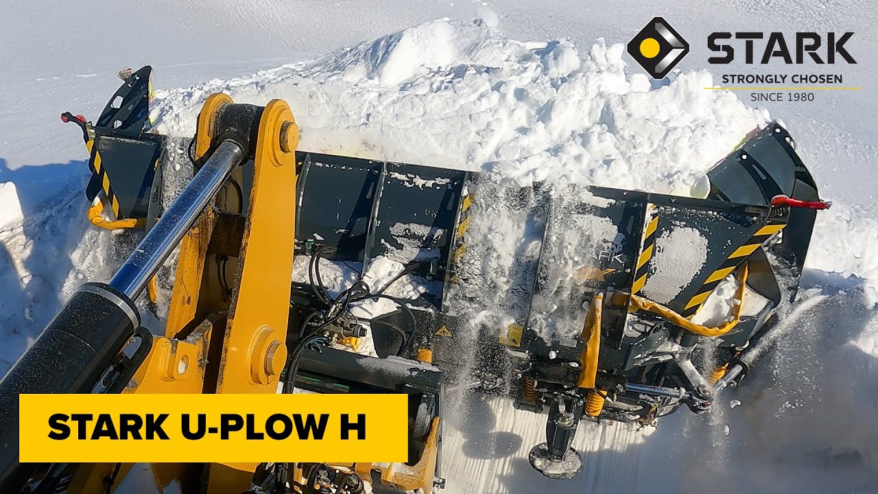 Stark Relax U-plow H - The most efficient U-plow on the market for heavy duty operating efficiency