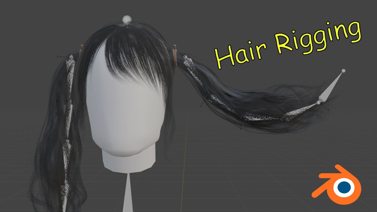 How to Rig Hair in Blender