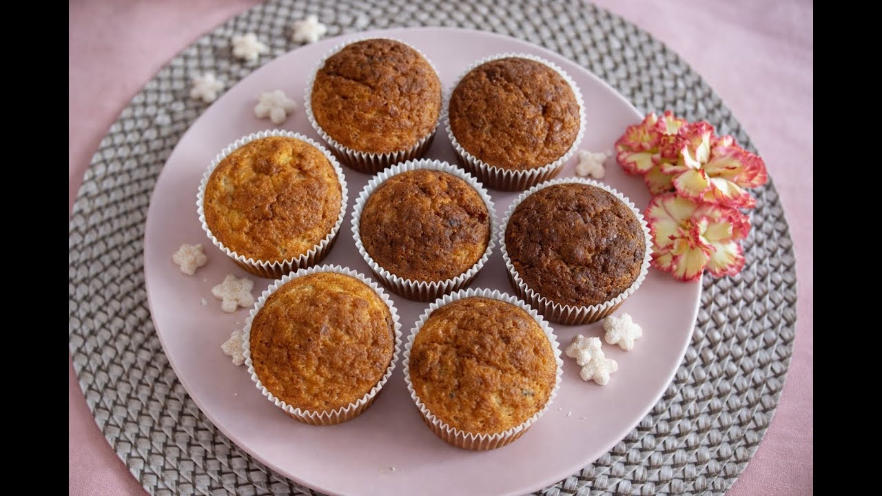 Banánové muffiny - výtečný recept na sladkou dobrotu