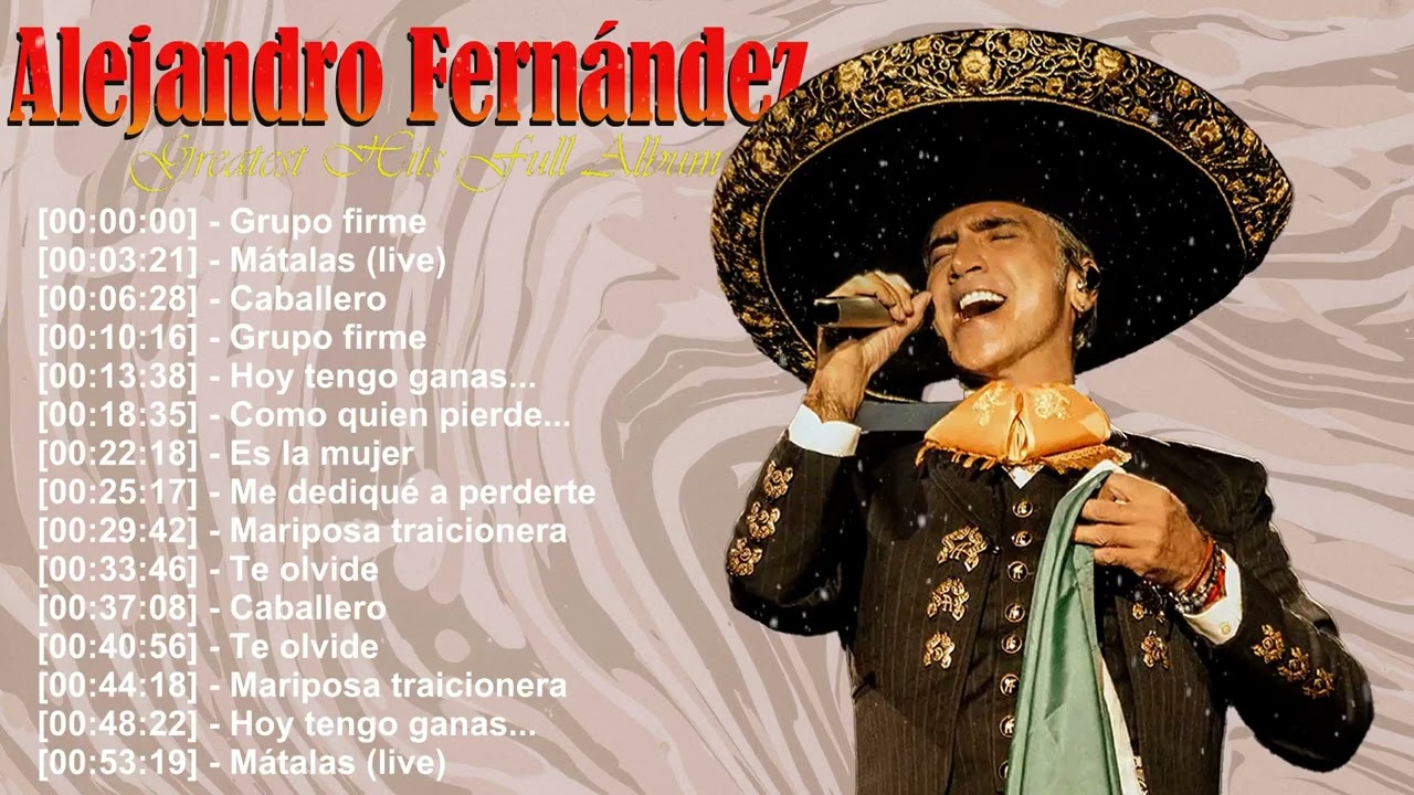 🎶 Alejandro Fern&aacute;ndez &ndash; 🌹 A son of tradition, a man of soul, a legend of passion 💫🎵
