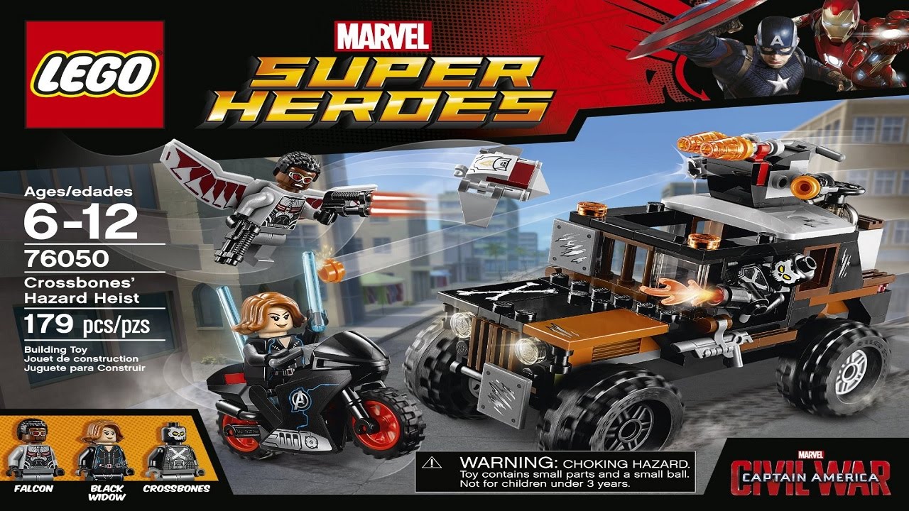 LEGO 76050 Crossbones Hazard Heist Super Heroes (Instruction Booklet)
