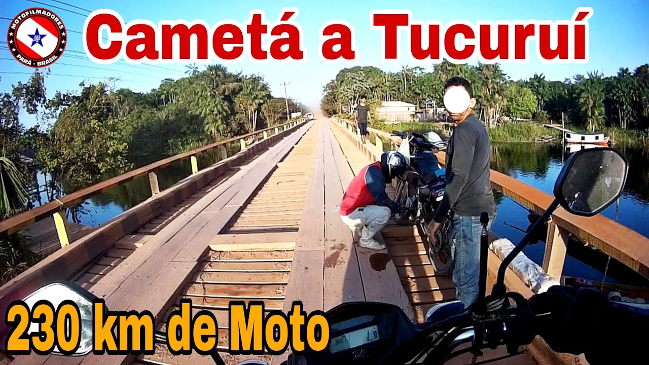 VIAGEM DE CAMETÁ À TUCURUÍ DE MOTO PELA BR-422 - TRANS-CAMETÁ 230KM DE POEIRA @leandrodastart6113