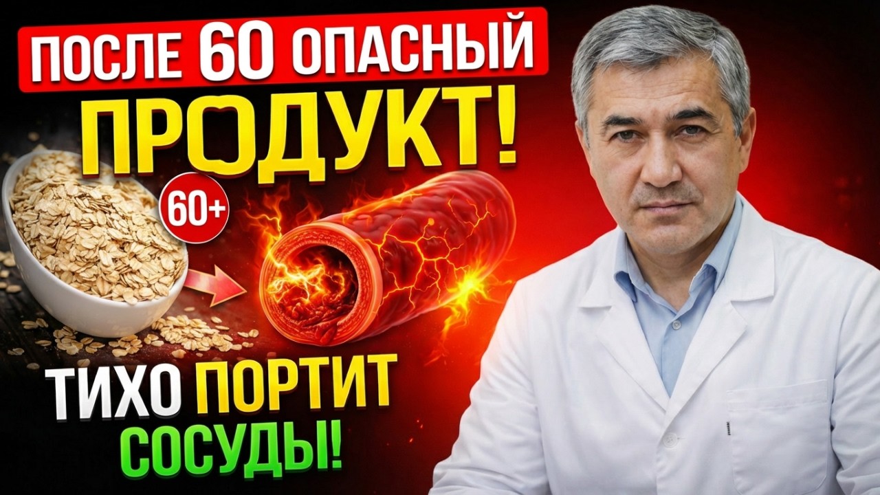 Этот Продукт После 60 Считают ПОЛЕЗНЫМ А Он МЕДЛЕННО ВРЕДИТ СОСУДАМ