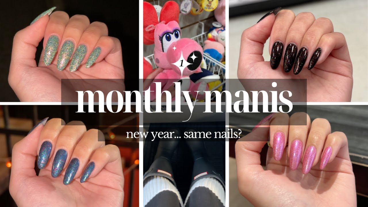 Every Nail Polish I Wore in January 2026 | MONTHLY MANIS