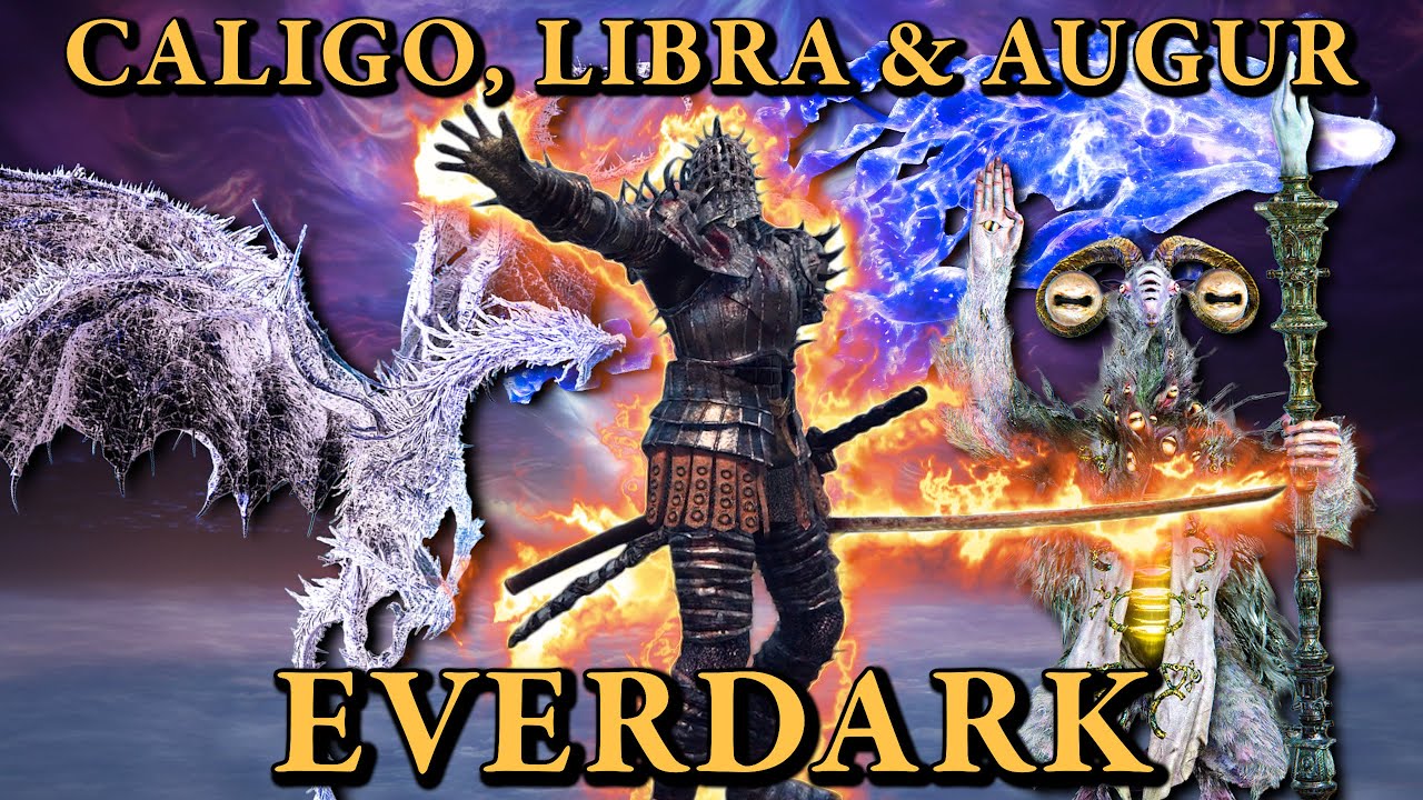 I Beat EVERDARK SOVEREIGN Caligo, Augur & Libra! (COOP & Solo Runs)