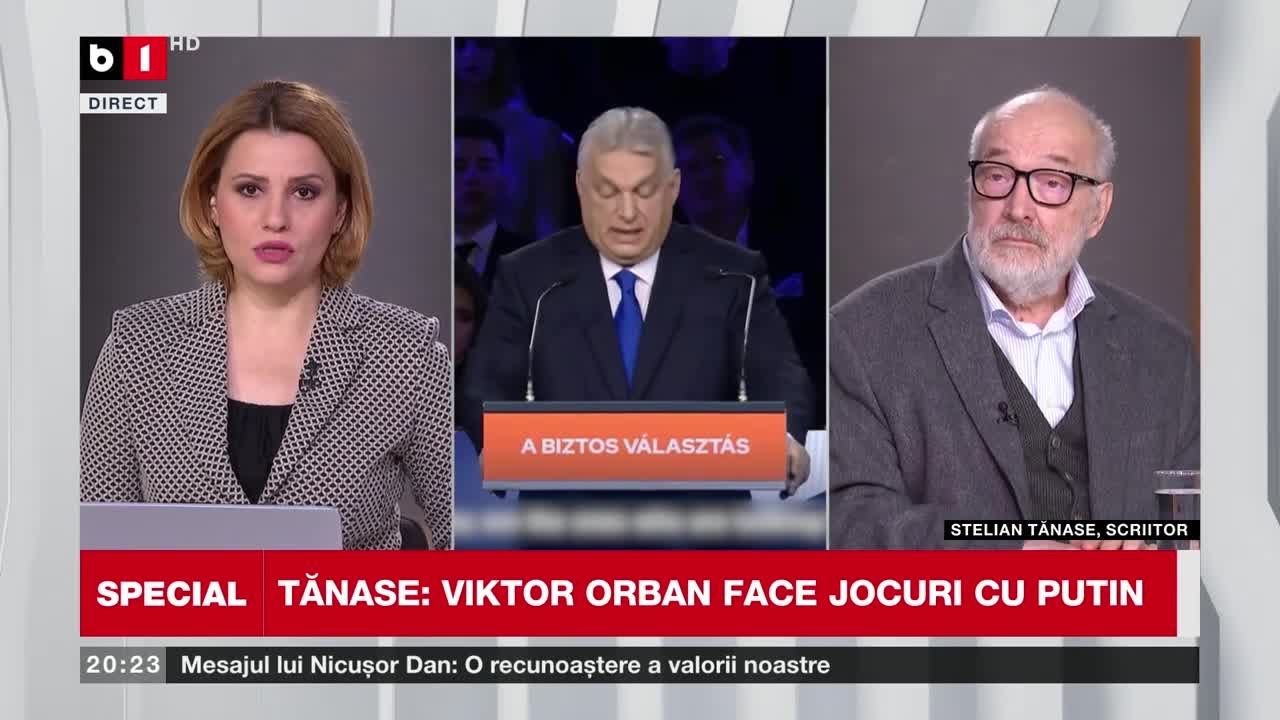 SPECIAL B1 CU NADIA CIURLIN. STELIAN TĂNASE, &Icirc;N STUDIOUL B1TV: MARE ATENȚIE CU CINE NE ALIEM.P1/3