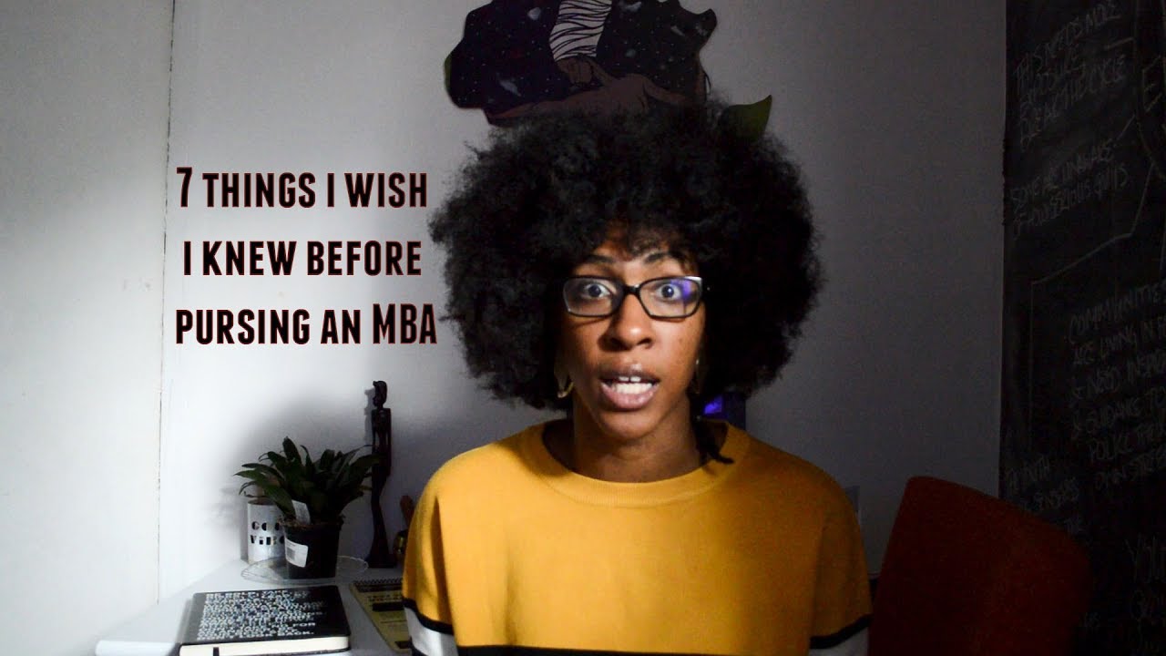 #BSB | 7 Things I Wish I Knew Before Pursuing an MBA