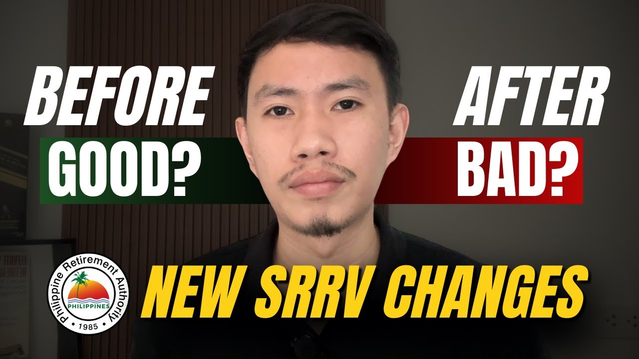 SRRV Retirement Visa Changes 2025, New Rules Explained, Costs, and Deposit Increase!